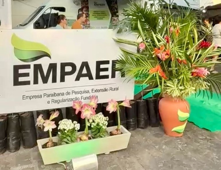Empaer mostra potencial da pesquisa e extensão rural na Expofeira Paraíba Agronegócios 2025