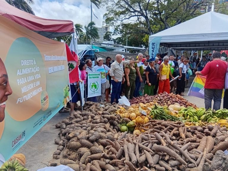 Empaer apresenta ações em prol da agricultura familiar durante evento na Lagoa sobre Dia Mundial da Alimentação